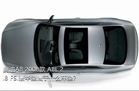 奥迪A8 2008款 A8L 2.8 FSI豪华型属于什么车型？