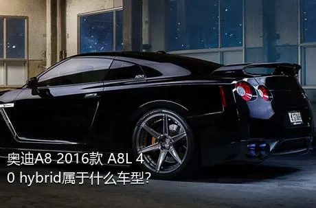 奥迪A8 2016款 A8L 40 hybrid属于什么车型？