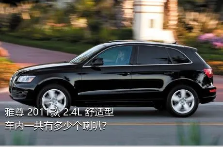 雅尊 2011款 2.4L 舒适型车内一共有多少个喇叭？