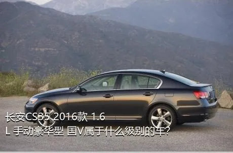 长安CS35 2016款 1.6L 手动豪华型 国V属于什么级别的车？