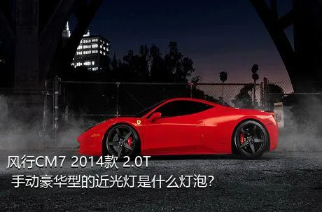 风行CM7 2014款 2.0T 手动豪华型的近光灯是什么灯泡？