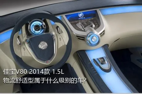 佳宝V80 2014款 1.5L物流舒适型属于什么级别的车？