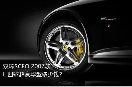 双环SCEO 2007款 2.0L 四驱超豪华型多少钱？