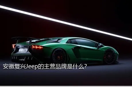 安徽复兴Jeep的主营品牌是什么？