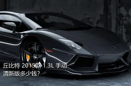 丘比特 2015款 1.3L 手动清新版多少钱？