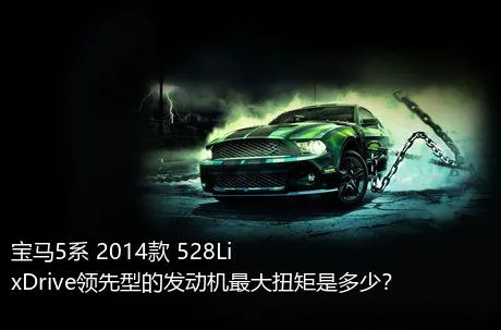 宝马5系 2014款 528Li xDrive领先型的发动机最大扭矩是多少？