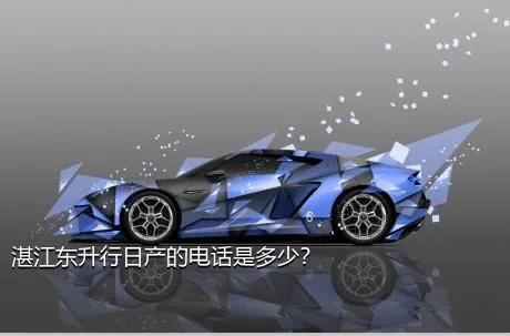 湛江东升行日产的电话是多少？