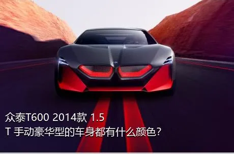 众泰T600 2014款 1.5T 手动豪华型的车身都有什么颜色？