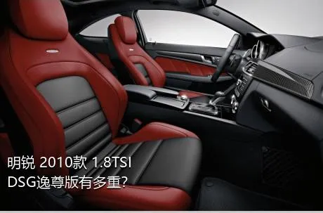 明锐 2010款 1.8TSI DSG逸尊版有多重？