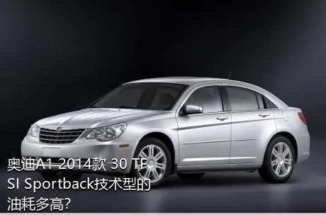 奥迪A1 2014款 30 TFSI Sportback技术型的油耗多高？