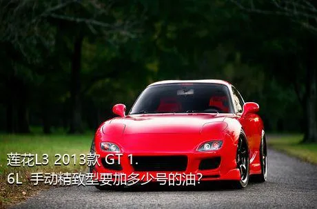 莲花L3 2013款 GT 1.6L  手动精致型要加多少号的油？