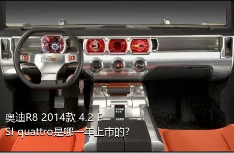 奥迪R8 2014款 4.2 FSI quattro是哪一年上市的？