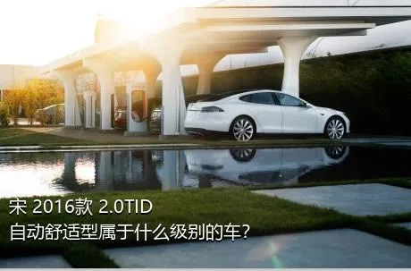 宋 2016款 2.0TID 自动舒适型属于什么级别的车？