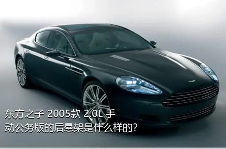 东方之子 2005款 2.0L 手动公务版的后悬架是什么样的？