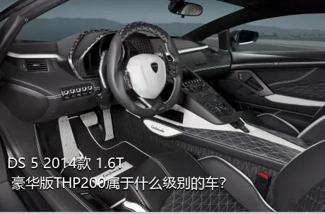 DS 5 2014款 1.6T 豪华版THP200属于什么级别的车？