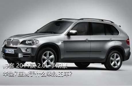 帅客 2011款 2.0L 手动豪华型7座属于什么级别的车？