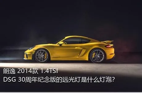 朗逸 2014款 1.4TSI DSG 30周年纪念版的远光灯是什么灯泡？