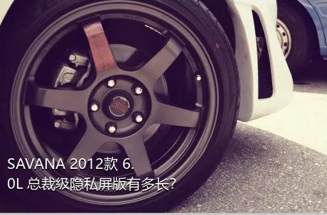 SAVANA 2012款 6.0L 总裁级隐私屏版有多长？