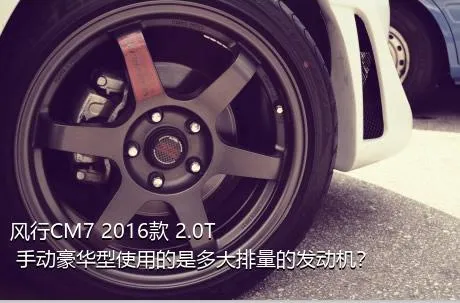 风行CM7 2016款 2.0T 手动豪华型使用的是多大排量的发动机？