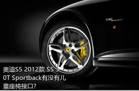 奥迪S5 2012款 S5 3.0T Sportback有没有儿童座椅接口？