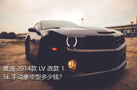 景逸 2014款 LV 改款 1.5L 手动豪华型多少钱？