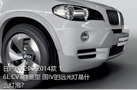 日产NV200 2014款 1.6L CVT尊雅型 国IV的远光灯是什么灯泡？