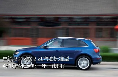 昌铃 2012款 2.2L汽油标准型491Q-ME是哪一年上市的？