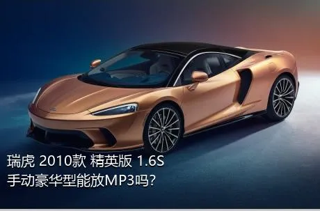 瑞虎 2010款 精英版 1.6S 手动豪华型能放MP3吗？