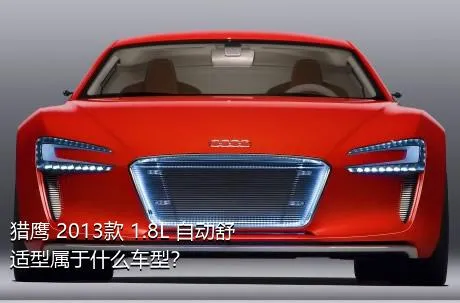 猎鹰 2013款 1.8L 自动舒适型属于什么车型？