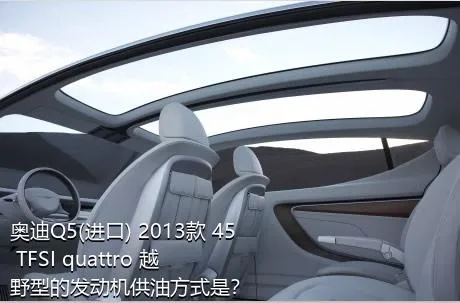 奥迪Q5(进口) 2013款 45 TFSI quattro 越野型的发动机供油方式是？