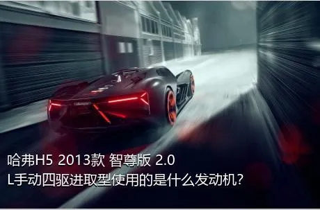 哈弗H5 2013款 智尊版 2.0L手动四驱进取型使用的是什么发动机？