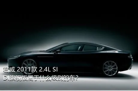 君威 2011款 2.4L SIDI旗舰版属于什么级别的车？