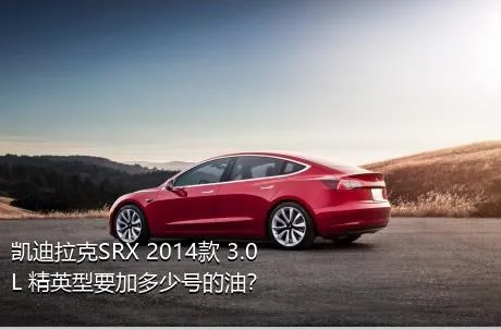 凯迪拉克SRX 2014款 3.0L 精英型要加多少号的油？