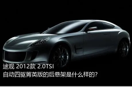 途观 2012款 2.0TSI 自动四驱菁英版的后悬架是什么样的？