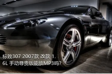 标致307 2007款 改款 1.6L 手动尊贵版能放MP3吗？