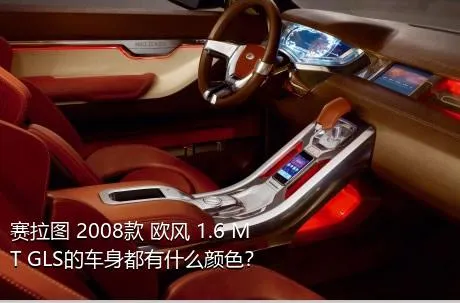 赛拉图 2008款 欧风 1.6 MT GLS的车身都有什么颜色？