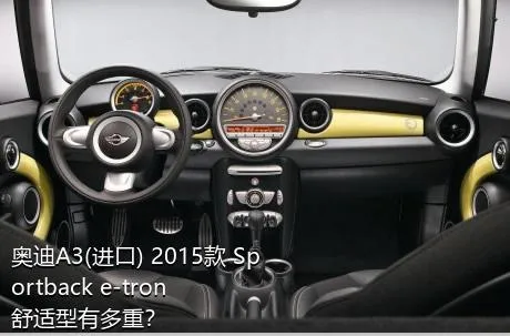 奥迪A3(进口) 2015款 Sportback e-tron 舒适型有多重？