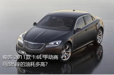 帅客 2011款 1.6L 手动商用型5座的油耗多高？