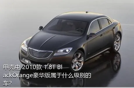 甲壳虫 2010款 1.8T BlackOrange豪华版属于什么级别的车？