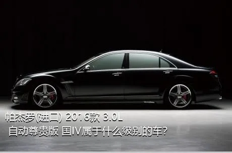 帕杰罗(进口) 2016款 3.0L 自动尊贵版 国IV属于什么级别的车？