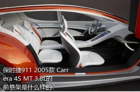 保时捷911 2005款 Carrera 4S MT 3.8L的前悬架是什么样的？