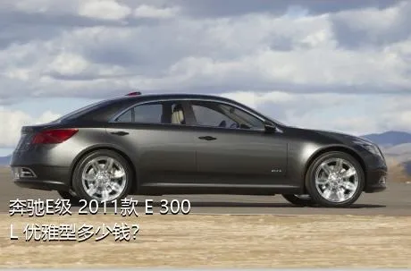 奔驰E级 2011款 E 300 L 优雅型多少钱？