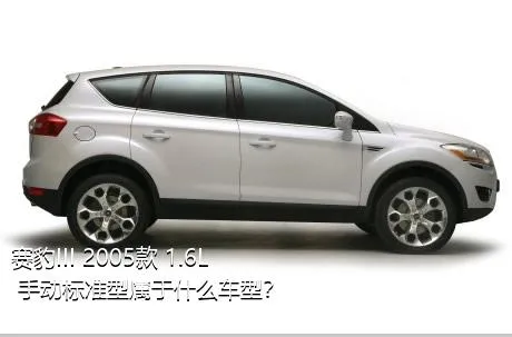 赛豹III 2005款 1.6L 手动标准型属于什么车型？