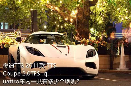 奥迪TTS 2011款 TTS Coupe 2.0TFSI quattro车内一共有多少个喇叭？