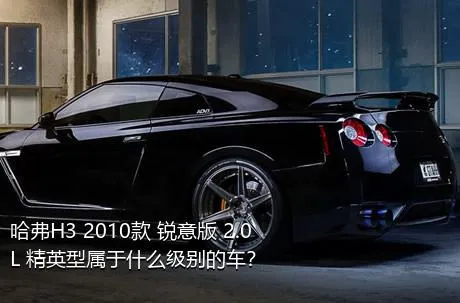 哈弗H3 2010款 锐意版 2.0L 精英型属于什么级别的车？