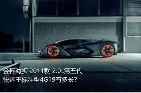 金杯海狮 2011款 2.0L第五代快运王标准型4G19有多长？