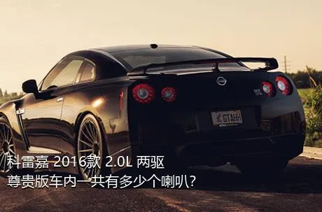 科雷嘉 2016款 2.0L 两驱尊贵版车内一共有多少个喇叭？