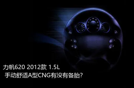 力帆620 2012款 1.5L 手动舒适A型CNG有没有备胎？