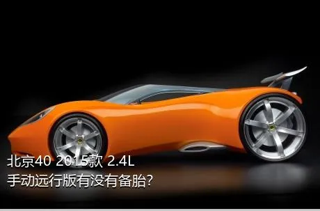 北京40 2015款 2.4L 手动远行版有没有备胎？