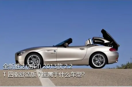 全新胜达(进口) 2013款 2.2T 四驱舒适版 7座属于什么车型？